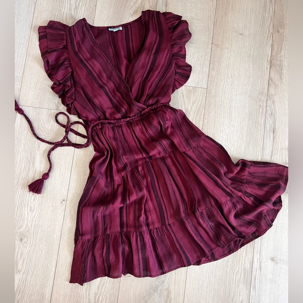 Mock wrap dress